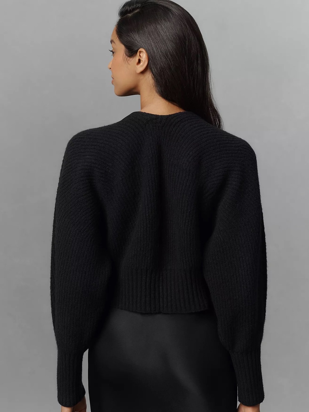 Anthropologie Rhea Hardware Crop Cardigan Sweater - Picture 6 of 6